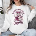 Cat Reading Is My Favorite Sport Retro Book Lover Unisex Sweatshirt Cat Reading Is My Favorite Sport Retro Book Lover Unisex Sweatshirt