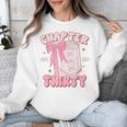 Chapter Thirty Est 1995 Cute 30th Birthday Book Bow Coquette Unisex Sweatshirt Chapter Thirty Est 1995 Cute 30th Birthday Book Bow Coquette Unisex Sweatshirt