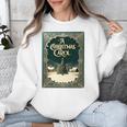 A Christmas Carol Book Cover By Charles Dickens Unisex Sweatshirt