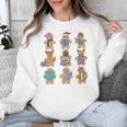 Christmas Library Gingerbread Man Books Lover Bookworm Unisex Sweatshirt Christmas Library Gingerbread Man Books Lover Bookworm Unisex Sweatshirt
