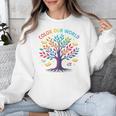 Color Our World Summer Reading Program 2025 Trippy Book Tree Unisex Sweatshirt Color Our World Summer Reading Program 2025 Trippy Book Tree Unisex Sweatshirt
