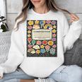 Composition Notebook Costume Teacher Matching Halloween Book Unisex Sweatshirt