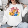 Corgi Dog Reading Book Book Lover Dog Lover Unisex Sweatshirt