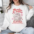 Dark Romance Reader Reading Monster Romance Book Club Unisex Sweatshirt Dark Romance Reader Reading Monster Romance Book Club Unisex Sweatshirt