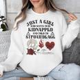 Dark Romance Smutt Book Merch Just A Good Girl STFUATTDLAGG Unisex Sweatshirt