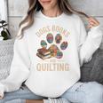 Dogs Books And Quilting Unisex Sweatshirt
