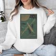From The Earth To The Moon Book Cover 1874 Premium Unisex Sweatshirt From The Earth To The Moon Book Cover 1874 Premium Unisex Sweatshirt