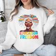 Education Is Freedom Afro Books Unisex Sweatshirt Education Is Freedom Afro Books Unisex Sweatshirt