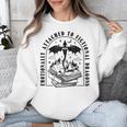 Emotionally Attached To Fictional Dragons Books Lover Unisex Sweatshirt