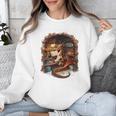 Fantasy Dragon Reading Book Lover Unisex Sweatshirt