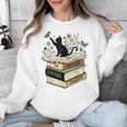 Fantasy Drama Tragedy Cat Book Lover Reading Humor Unisex Sweatshirt Fantasy Drama Tragedy Cat Book Lover Reading Humor Unisex Sweatshirt