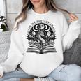 In My Fantasy Era Books Dragon & Moon Bookish Bookworm Unisex Sweatshirt In My Fantasy Era Books Dragon & Moon Bookish Bookworm Unisex Sweatshirt