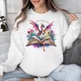 In My Fantasy Era Magic Dragon Book Unisex Sweatshirt