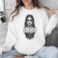 Gothic Goth Girl Woman Movie Book Art Unisex Sweatshirt