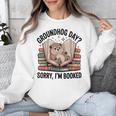 Groundhog Day Librarian Book Lover Reader Library Unisex Sweatshirt Groundhog Day Librarian Book Lover Reader Library Unisex Sweatshirt