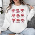 Heart Holding Reading Books Valentine Teacher Book Lover Unisex Sweatshirt