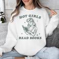 Hot Girls Read Books Bookish Booklover Christmas Unisex Sweatshirt