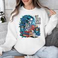 Hot Tea & Spicy Books Skeleton Reader Unisex Sweatshirt Hot Tea & Spicy Books Skeleton Reader Unisex Sweatshirt
