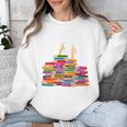 I'm Fine Reading Books Reader Book Lover Librarian Unisex Sweatshirt