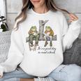 It's A Good Day To Read A Book Frog Toad Unisex Sweatshirt It's A Good Day To Read A Book Frog Toad Unisex Sweatshirt