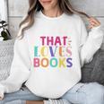 Just a Girl Who Loves Books Reader Girls Bookish Women Unisex Sweatshirt Just a Girl Who Loves Books Reader Girls Bookish Women Unisex Sweatshirt