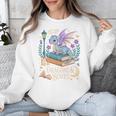 Just a Girl Who Loves Dragons & Books Reader Fantasy Fun Premium Tri-Blend Unisex Sweatshirt