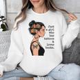 Just a Girl Who Has Tattoos And Love Books Tattooed Inked Unisex Sweatshirt Just a Girl Who Has Tattoos And Love Books Tattooed Inked Unisex Sweatshirt