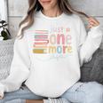 Just One More Chapter Artistic Pastel Book Lover Vibe Unisex Sweatshirt Just One More Chapter Artistic Pastel Book Lover Vibe Unisex Sweatshirt