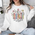 Just One More Chapter Book Lovers For Women Unisex Sweatshirt