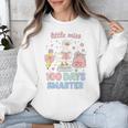 Little Miss 100 Days Smarter Cute Goose Reading Books Girls Unisex Sweatshirt Little Miss 100 Days Smarter Cute Goose Reading Books Girls Unisex Sweatshirt