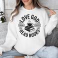 Love God Drink Coffee Read Books Christian Book Lover Unisex Sweatshirt Love God Drink Coffee Read Books Christian Book Lover Unisex Sweatshirt