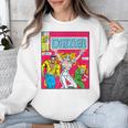 Marvel Universe Classic Dazzler Vintage Comic Book Cover Unisex Sweatshirt