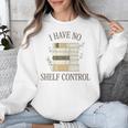 Minimalist Book Lover Pun Humor For Bookworms Librarians Art Premium Tri-Blend Unisex Sweatshirt