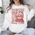 North Pole Book Club Christmas Unisex Sweatshirt North Pole Book Club Christmas Unisex Sweatshirt