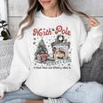 North Pole Book Club Book Lover Bookish Bookworm Christmas Unisex Sweatshirt