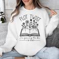 Plot Twist I'm Going To Be A Big Brothers Literary Book Boys Unisex Sweatshirt Plot Twist I'm Going To Be A Big Brothers Literary Book Boys Unisex Sweatshirt
