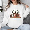 Read More Banned Books Reader Cat Lover Librarian Freedom Unisex Sweatshirt