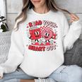 Read Your Heart Out Valentine's Day Retro Teacher Bookish Unisex Sweatshirt Read Your Heart Out Valentine's Day Retro Teacher Bookish Unisex Sweatshirt