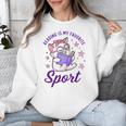Reading Is My Favorite Sport Saying Quote Book Lovers Unisex Sweatshirt Reading Is My Favorite Sport Saying Quote Book Lovers Unisex Sweatshirt