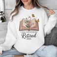 Retired 2025 A New Chapter Begins Retirement Teacher Book Unisex Sweatshirt Retired 2025 A New Chapter Begins Retirement Teacher Book Unisex Sweatshirt