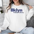 Retro Brooklyn Public Library NY New York Book Lover Unisex Sweatshirt Retro Brooklyn Public Library NY New York Book Lover Unisex Sweatshirt