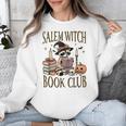 Salem Witch Book Club Raccoon Reading Unisex Sweatshirt