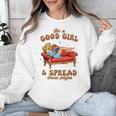 Smut Reader Be A Good Girl & Spread Those Pages Spicy Book Unisex Sweatshirt Smut Reader Be A Good Girl & Spread Those Pages Spicy Book Unisex Sweatshirt