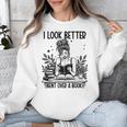Smutty Spicy Book Smut Reader I Look Better Bent Over A Book Unisex Sweatshirt