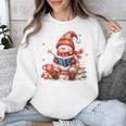 Snowman Reading Books Lovers Christmas Librarian Bookworm Unisex Sweatshirt Snowman Reading Books Lovers Christmas Librarian Bookworm Unisex Sweatshirt
