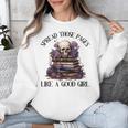 Spread Those Pages Like A Good Girl Dark Romance Spicy Books Unisex Sweatshirt Spread Those Pages Like A Good Girl Dark Romance Spicy Books Unisex Sweatshirt