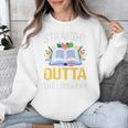 Straight Outta The Library Book Lover Men Women Premium Tri-Blend Unisex Sweatshirt Straight Outta The Library Book Lover Men Women Premium Tri-Blend Unisex Sweatshirt