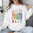 Subtle Floral Foxglove Daisy Tulip Book Lover Unisex Sweatshirt Subtle Floral Foxglove Daisy Tulip Book Lover Unisex Sweatshirt
