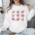 Things I Do On Valentines's Day Book Lover Candy Heart Unisex Sweatshirt Things I Do On Valentines's Day Book Lover Candy Heart Unisex Sweatshirt