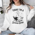Today I'm A Serious Goose Animal Reading Book Lovers Unisex Sweatshirt Today I'm A Serious Goose Animal Reading Book Lovers Unisex Sweatshirt